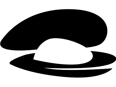 shell1 design flat icon illustration logo shell shellfish steve cook low poly art ui ux vector