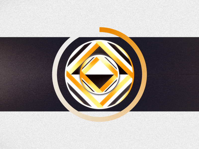 Geometric intro 2d animation aftereffects animation art geometic geometry gradient grain graphic illustration intro motion design motion graphic opening