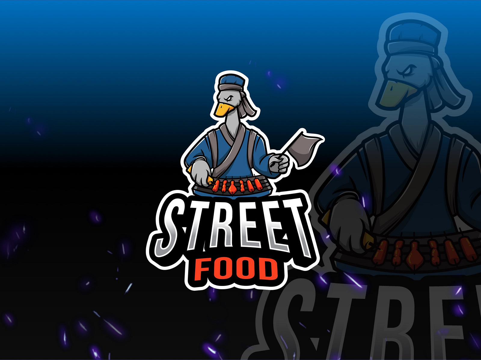 Street Food Logo Template by ianmikraz on Dribbble