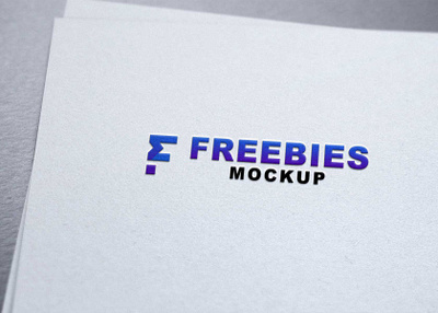 Paper Embross Freebies Logo Mockup design free free mockup logo mockup premium psd psd mockup