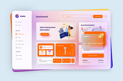 Finance wallet landing page branding crypto design finance graphic design ios landingpage mobileapp nft typography ui uiux ux wallet web