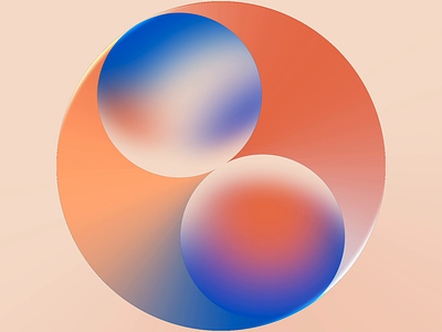 109 👁️ 2d animation branding circle eye gradient graphic design logo motion graphics shine transition ui