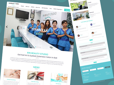 Website Home Page Re-Design beauty ui uidesign uiux web web design web ui website websites