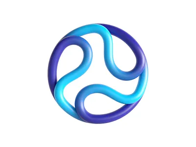 Abstract 3D sign - animation 3d ae aftereffects animation ball blue branding c4d circle clourflow colourful design gradient logo loop mark motion render sign