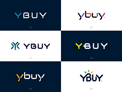 YBUY© / logo concept set branding buy concepts design designer graphic design identity illustration logo logodesigner logotype mark modern rental set simple type typography ui vector
