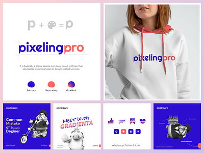 PixelingPro Branding branding graphic design logo