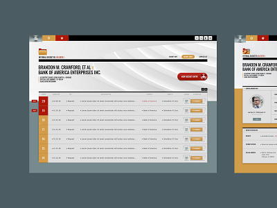 UIUX for Detection Docket dashboard interface interfacedesign skeuomorph skeuomorphic skeuomorphism ui uiux uiux design uiux designer user experience design user interface ux