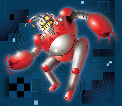 Red Robo illustration