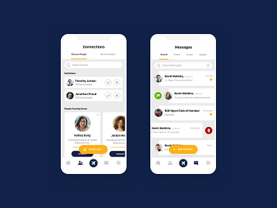 Mobile UIUX for GlobalLinker