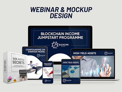 Webinar & Mockup Design banner design mockup mockup design web web banner webdesign webinar webinar design website banner