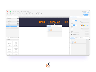 Web Builder Design art branding concept design illustration ui uiux ux