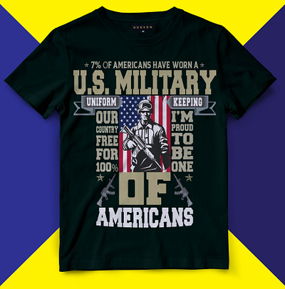 U.S. Military design art illustration tshirt design tshirts tshirtslovers typography tshrits us tshirt user interface veteran tshirts