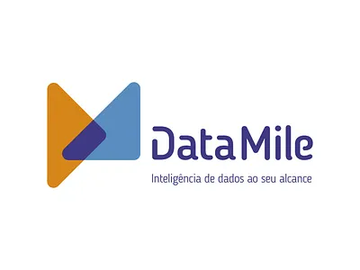 DataMile - Logo for a Data Inteligence Consulting Company brand icon logo logo design logotype symbol