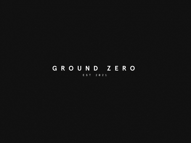 GROUND ZERO - 08 ae aftereffects animation apercu c4d cinema4d cmyk design ground zero motion motion design music presentation print design title card title design type typedesign typography