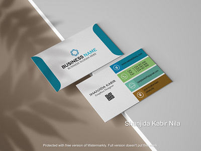 Business card business card id card visiting card