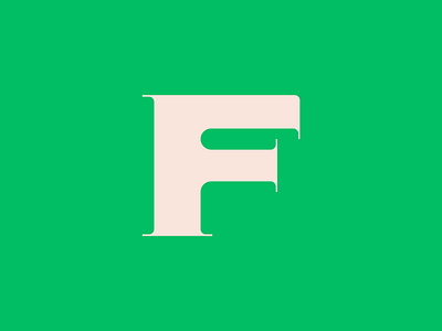 Letter F 36 days of type 36daysoftype icon lettering type typogaphy vector