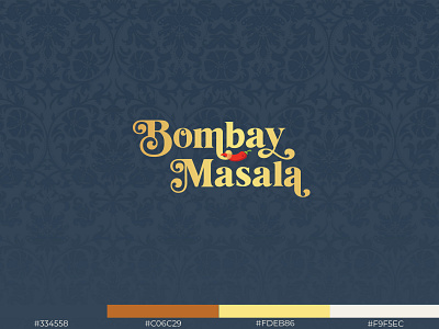 Bombay Masala Visual Identity branding design graphic design logo logo design visual identity