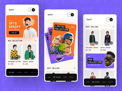 Ecommerce app app app design design e commerce e commerce app e commerce design e commerce shop ecommerce minimal mobile app mobile app design mobile design mobile ui online shop online store orix sajon store ui ux