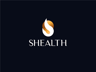 Shealth Logo design abastact brand brand design branding business combination mark concept creative creative logo design logo logodesign minimal modern nature logo s logo simple logo symbol