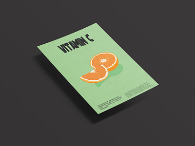 vitaminc poster illustration illustration art poster poster art poster design posters