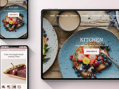 Online store website design figma online store ui uiux web design
