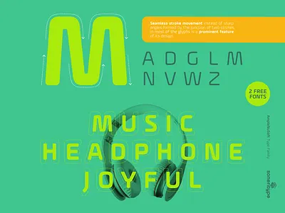 AmpleNuSoft - A display type family character design font glyph letter soneritype type typeface