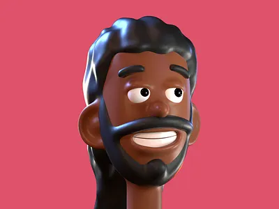 Branden 3d 3dart cartoony character cinema4d colorful headshot octane portrait stylized