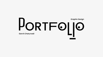 Portfolio | Garvit Chaturvedi branding and identity logo portfolio typogaphy