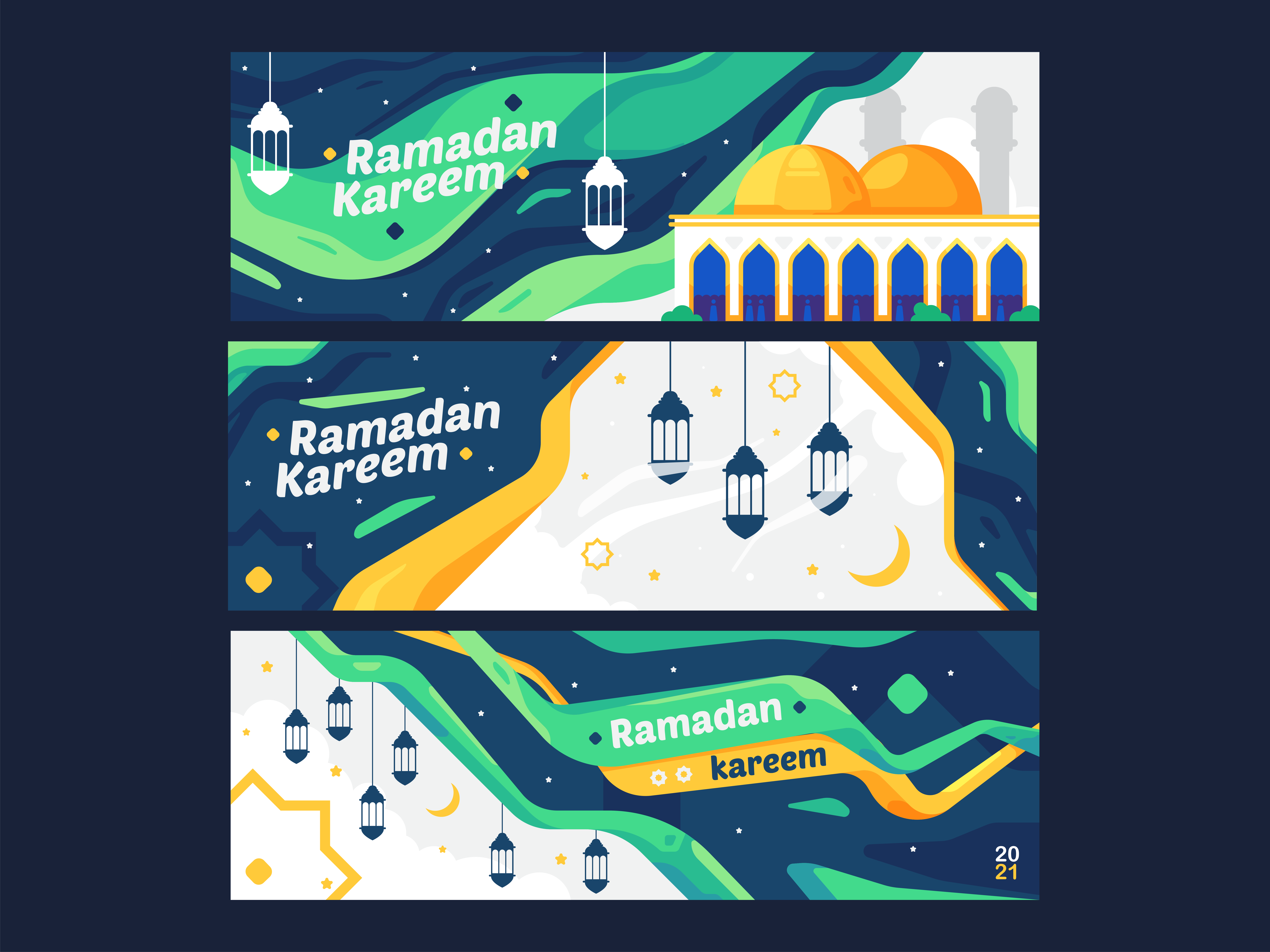 Example of Template Design Banner