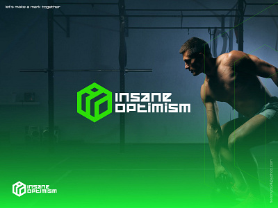 gym fitness logo dribbble - io logo abstract brand branding design dribbble dumbbell ecommerce fitness gym icon identity io logo logo design logo designer modern monogram negative space strong wordmark