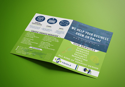 Bi-fold brochure design bifold brochure bifold brochure design flyer design trifold brochure design