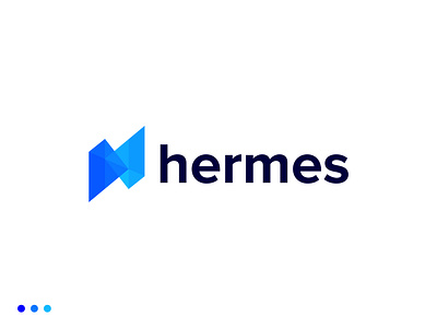 Hermes - Logo design 3d abstract agency branding brand brand design brand designer branding colorful company branding design icon illustration letter logo logo logo and brand design logo and branding logotype minimal modern modern logo