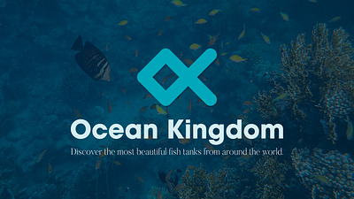 Ocean Kingdom - Logo Animation aquarium brand branding fish logo logo animation park