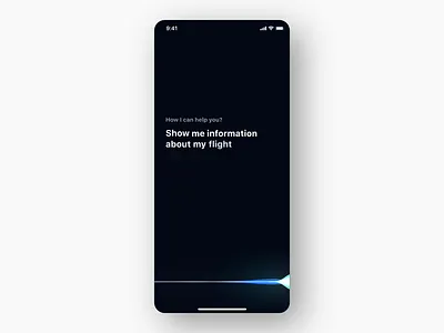 Voice A.I app - Learning Motion animation app artificial intelligence mobile motion motion design motion ui prototype ui uiux ux voice voice assistant