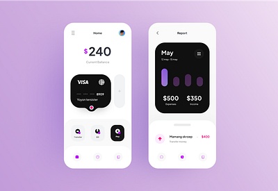 Dompet - Wallet app design android android app app application banking design design app iphone app mobile ui ux wallet