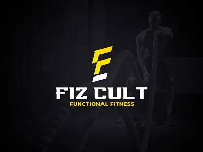 fiz cult branding cult design fizcult illustrator logo logotype supparom vector