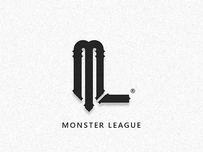 Monster League Logo Concept a b c d e f g h i j k l m n abstract branding cardio clean flat creative logo design health logo logo designer logo trends logomark mark symbol minimalist logo minimalistic design modern proffesional monogram o p q r s t u v w q y z simple typography