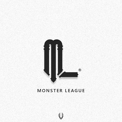 Monster League Logo Concept a b c d e f g h i j k l m n abstract branding cardio clean flat creative logo design health logo logo designer logo trends logomark mark symbol minimalist logo minimalistic design modern proffesional monogram o p q r s t u v w q y z simple typography