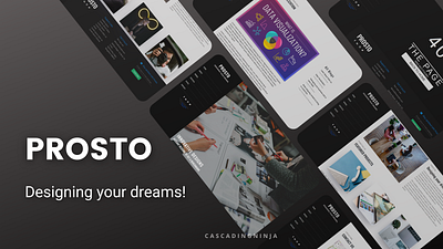 PROSTO branding design illustration minimal ui ui design uiux designer uiuxdesign