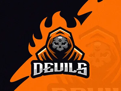 devil e-sport logo coreldraw design devil devil logo e sport forsale good ilustrator logo nice sport sportlogo sports branding sports logo team vector