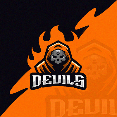 devil e-sport logo coreldraw design devil devil logo e sport forsale good ilustrator logo nice sport sportlogo sports branding sports logo team vector