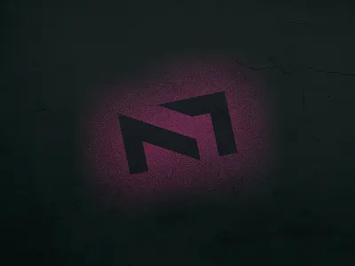 Neon Tomorrow Logo branding dark gritty logo logo design music mysterious texture