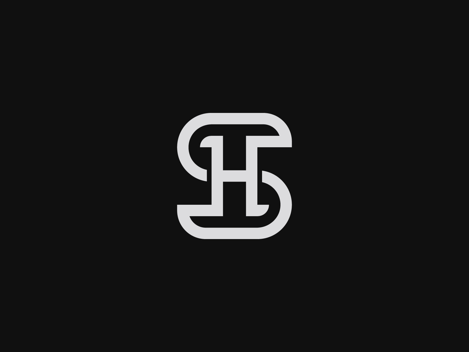 ★★ ★★ Men's Regular Fit Hero Monogram Logo Sh Monogram SH Logo V2 Graphic by Greenlines Studios · Creative