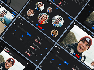 Video Conferencing App product design uiuxdesign