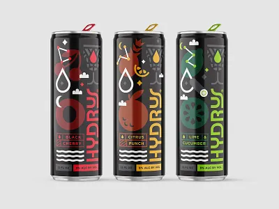 Hard Seltzer Packaging alchohol alpha water can new realm brewing packaging shepherd