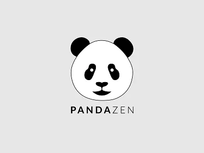 Panda Minimalist Logo Design animal animal logo design black and white brand identity creative logo graphic design graphic designer logo logo design logo design branding logodesign logodesigner minimal logo design minimalist logo design modern logo design panda panda logo pandazen professional logo design unique logo