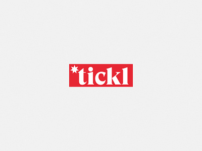 Tickl - Logotype #2 brand brand design brand identity branding branding design design illustration logo logodesign logos