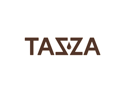 Daily Logo Challenge - Day 6 - Tazza Coffee branding daily logo challenge dailylogochallenge design illustrator logo logo design vector