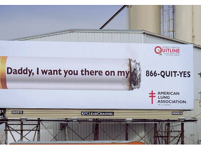 Chicago Drivers Confront an Open-Ended Question advertising art direction branding chicago design engaging graphic design illustration lung association media outdoor outdoor board transit typography