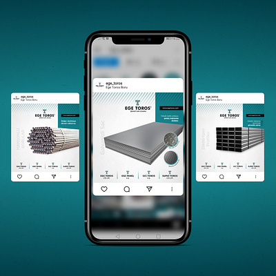 Ege Toros şirketler grubu sosyal medya danışmanlığı. brand branding design logo post socail media story